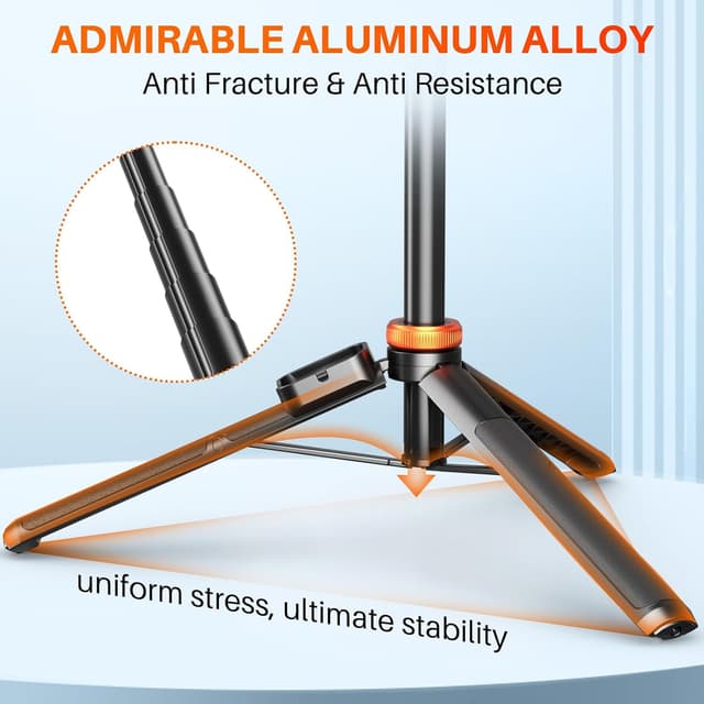 Detalle de 62” Phone Tripod with Remote — Tripod