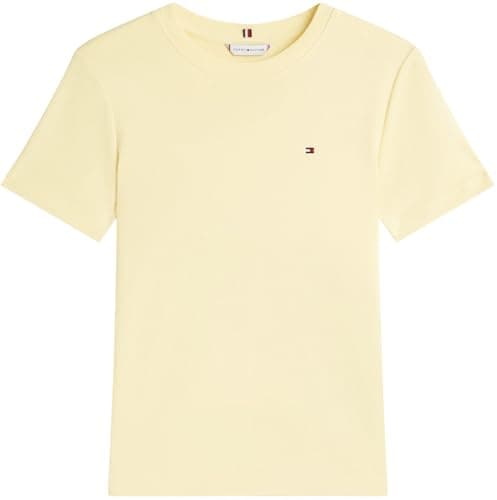 Thumbnail 4 de Tommy Hilfiger Slim Cody C‑nk Ss Ww0ww40587 Camiseta S amarillo