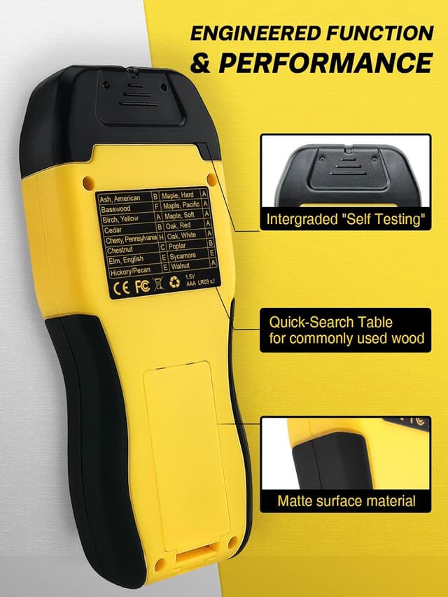 Thumbnail 4 de Moisture Dampness Meter 8-mode pin-type
