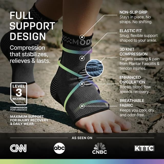 Thumbnail 3 de Modvel Foot & Ankle Brace Socks for Sprained Ankle