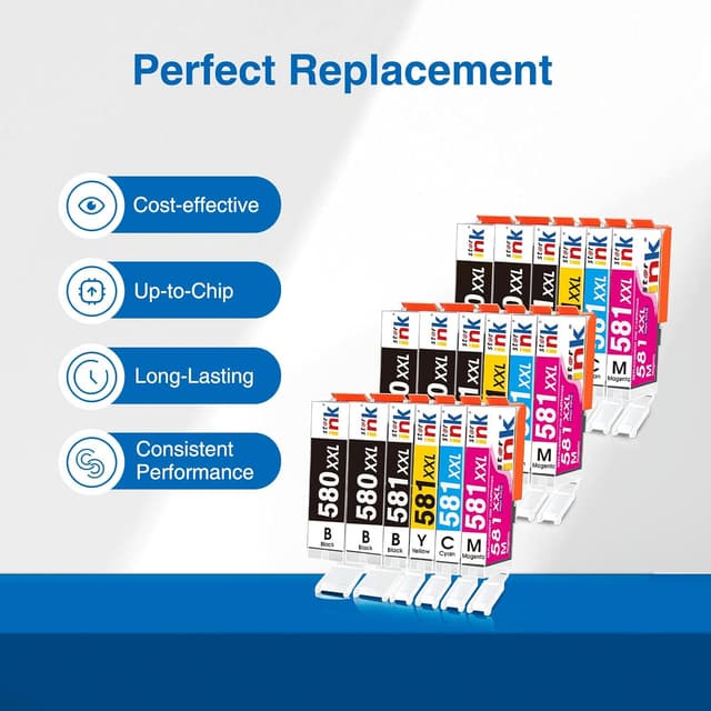 Detalle 2 de Starink PGI-580 CLI-581XXL 18er-Pack đź–¨