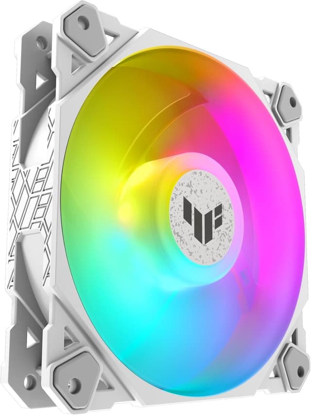 Thumbnail 5 de TUF TF120 Ventilador ARGB Blanco 3 en 1 con Controlador 🌬