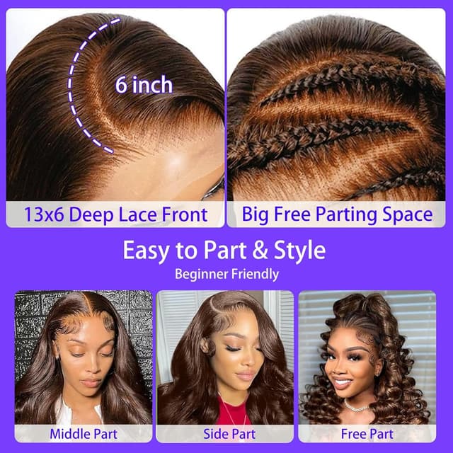 Thumbnail 1 de A8 26 Inch Human Hair Wig 💇♀