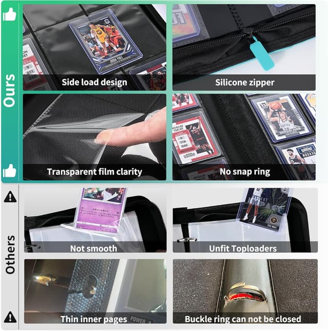 Thumbnail 3 de ZLCA Top Loader Binder 324 Cards