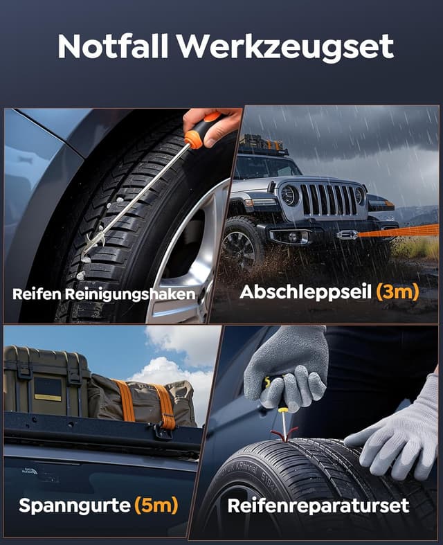 Thumbnail 5 de 7000A Starthilfe Powerbank 27000mAh