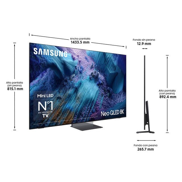 Thumbnail 1 de Samsung TQ65QN990FTXXC Neo QLED 8K Smart TV 📺