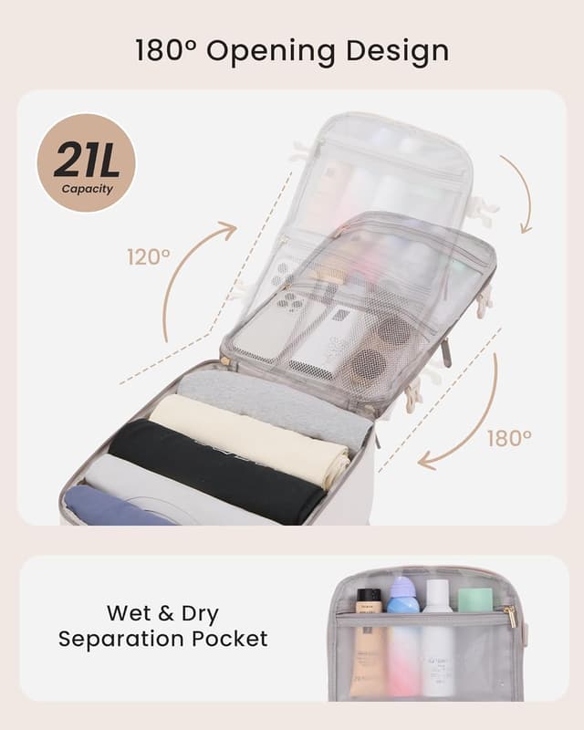 Detalle 2 de LOVEVOOK Cabin Bags 40x20x25 20L carry-on