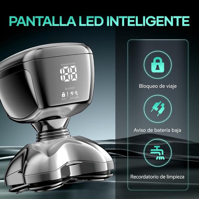 Thumbnail 6 de Kensen Afeitadora Cabeza 3 en 1 120 min