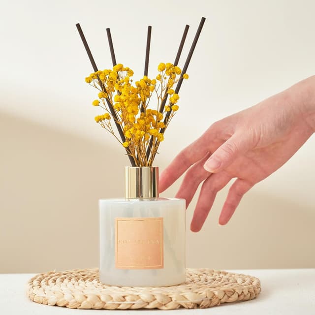 Thumbnail 2 de Cocorrína Warm Vanilla Reed Diffuser with 8 Sticks 🕯