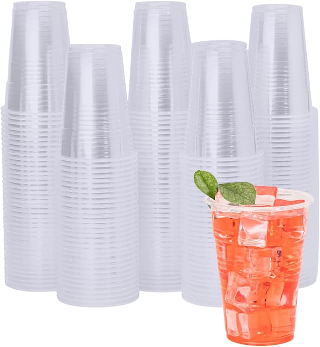 Detalle de YEEHAW 9 oz Plastic Cups 500-Pack 🥤