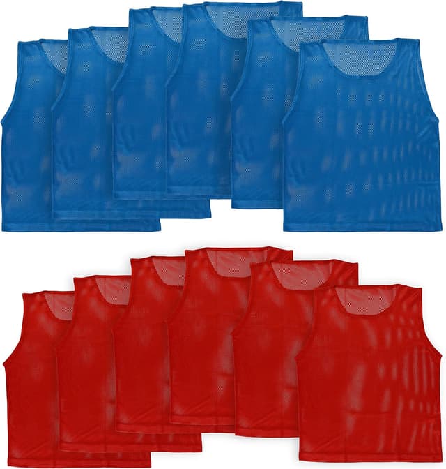 Thumbnail 6 de Athllete LITEMESH Pinnies Set of 12 Youth Practice Vests