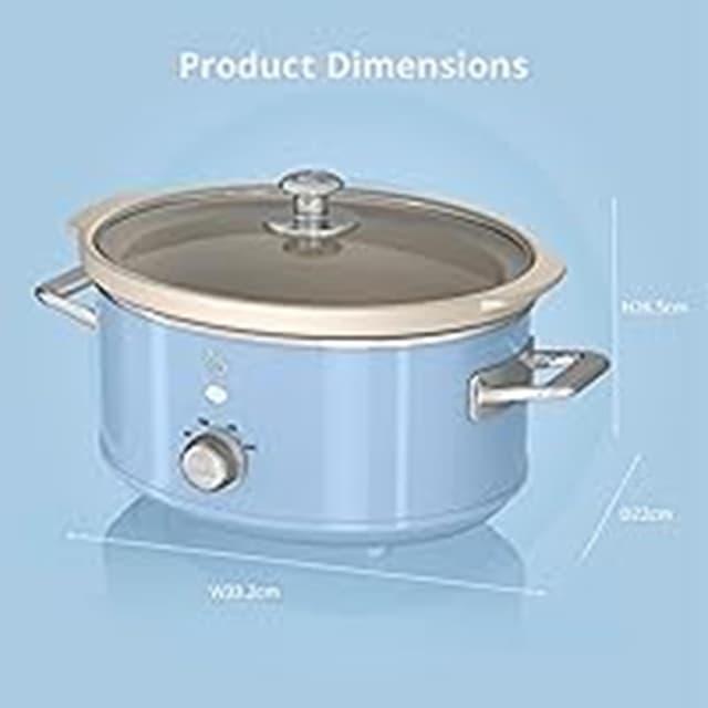 Thumbnail 5 de Swan SF17021BLN Retro Slow Cooker 3.5L