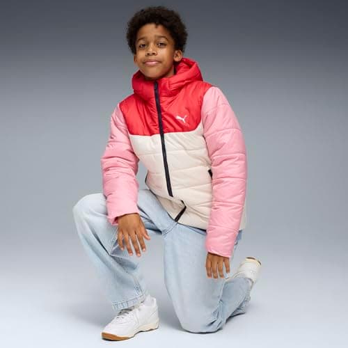Thumbnail 5 de PUMA Chaqueta unisex con capucha acolchada para niños