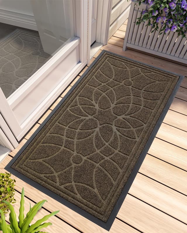 Detalle de DEXI 4x2 front door mat, non slip