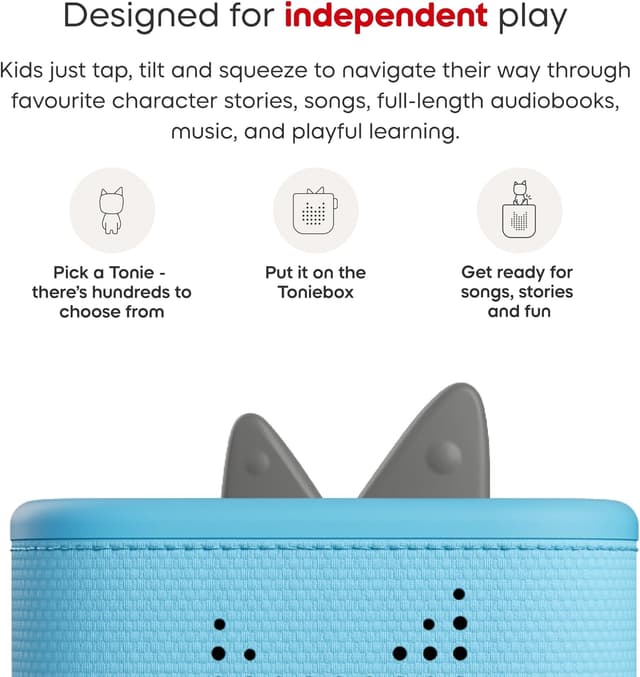 Detalle 2 de Toniebox 2 Sky Blue starter set