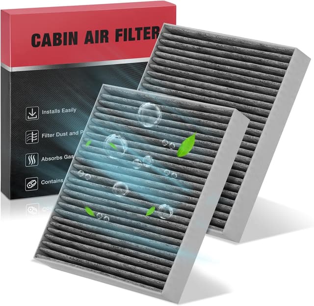 Detalle de BDFHYK Cabin Air Filter with Activated Carbon (OE cross CF10140 and 27277- series) for Mitsubishi & Nissan/INFINITI models