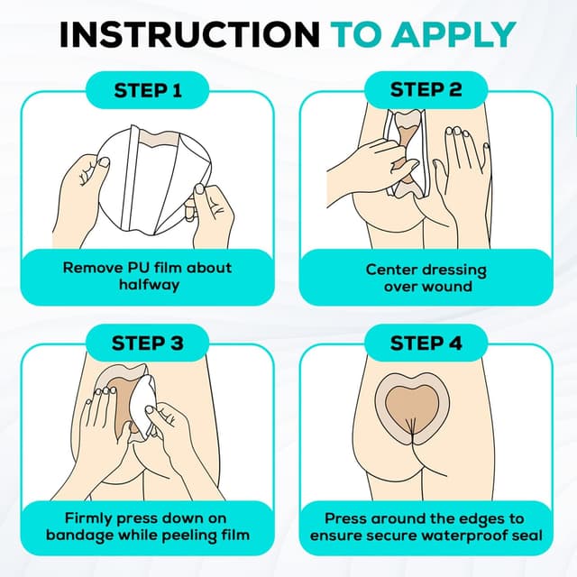 Detalle de MedVance TM Silicone Border Dressing, 7x7 in (Box of 10)