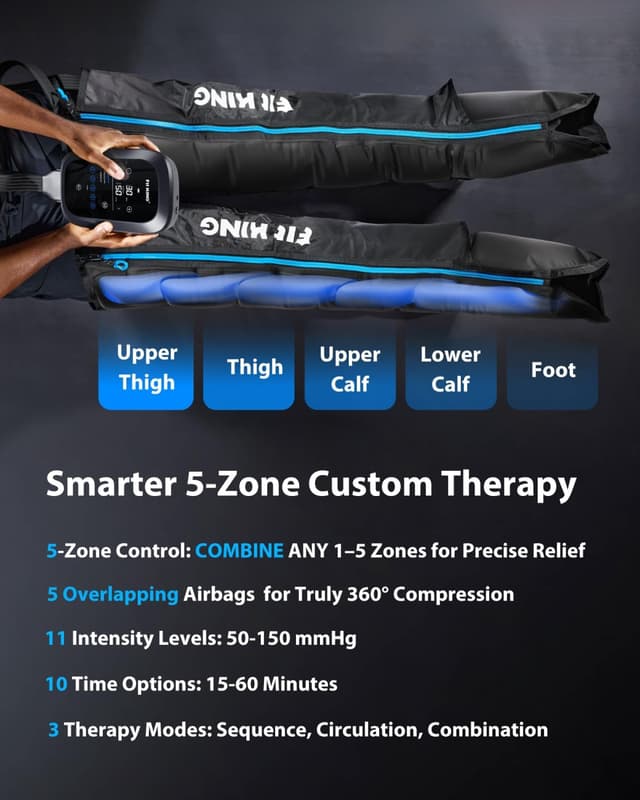 Thumbnail 3 de FIT KING Leg Massager Boots 🚶