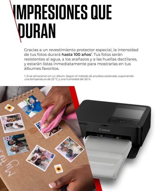 Thumbnail 3 de Canon SELPHY CP1500 impresora fotográfica 54 hojas