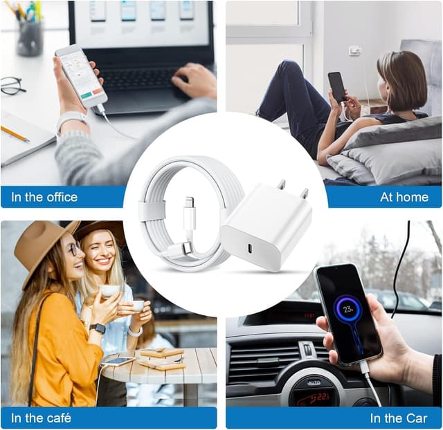 Thumbnail 5 de GREPHONE 20W PD USB‑C Charger 4-Pack for iPhone