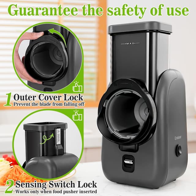 Thumbnail 1 de Electric Cheese Grater Multi Grater 1L 🧀