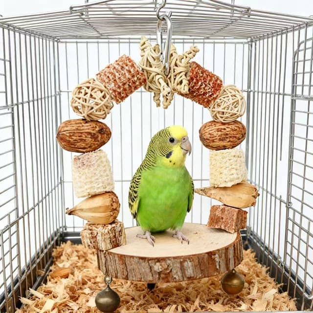 Thumbnail 2 de ZYYRSS Bird Swing Toy 11x22 cm