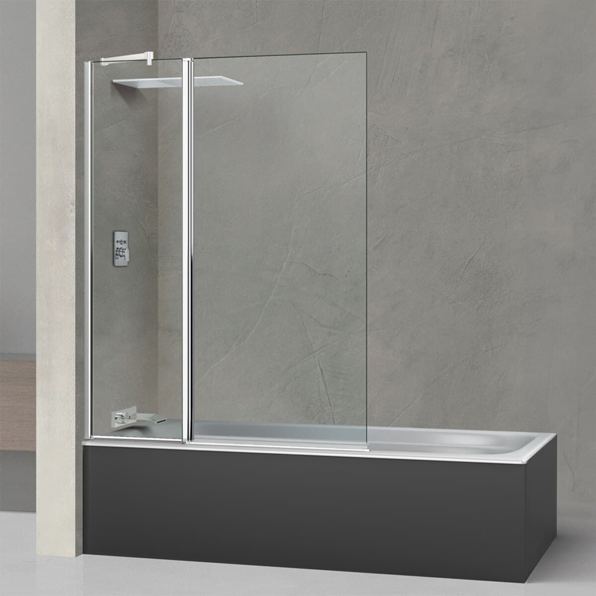 Imagen de Ibermampara Arizona Sport mampara bañera 6 mm, 147 cm en OfertitasTOP