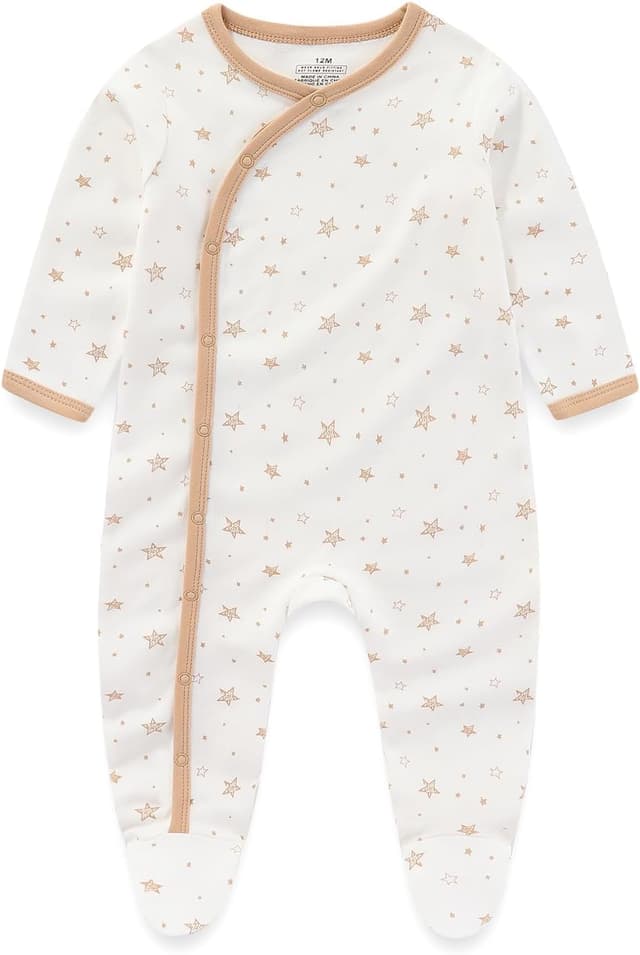 Thumbnail 4 de Ecojoy Baby Sleepsuit 3 Pack