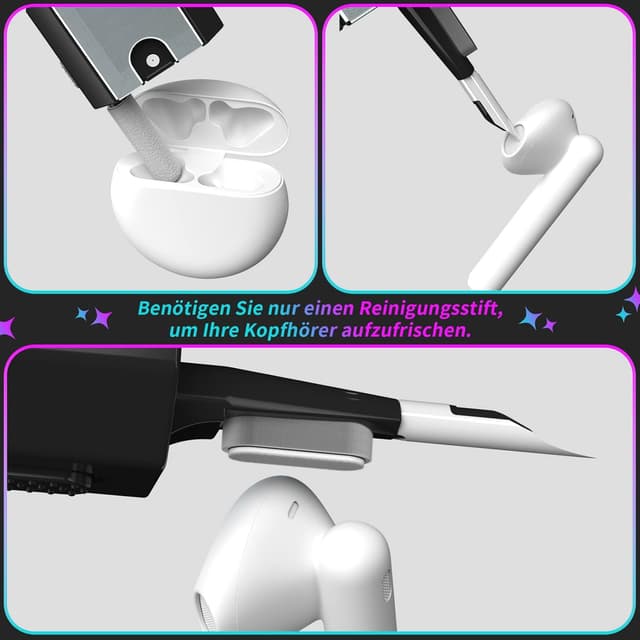 Thumbnail 5 de 8‑in‑1 Tastatur-Reinigungsset mit Kappenzieher 🧽