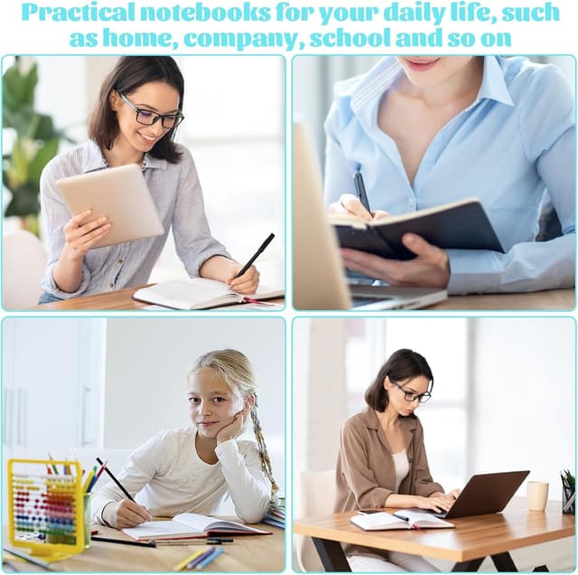 Thumbnail 6 de MIVIDE 8 Pack A5 Journal Notebook 240pp 📔