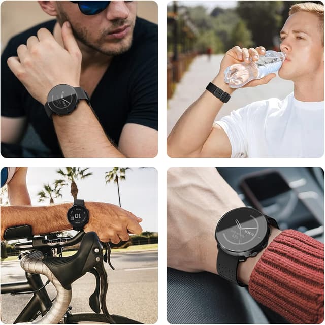 Thumbnail 6 de ANBEST cinturino in silicone compatibile con Polar Vantage M/M2 e Grit X (ricambio con sgancio rapido)