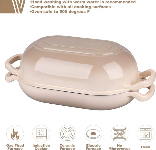 Thumbnail 2 de VORRINGARD Enameled Cast Iron Sourdough Oven 🥖