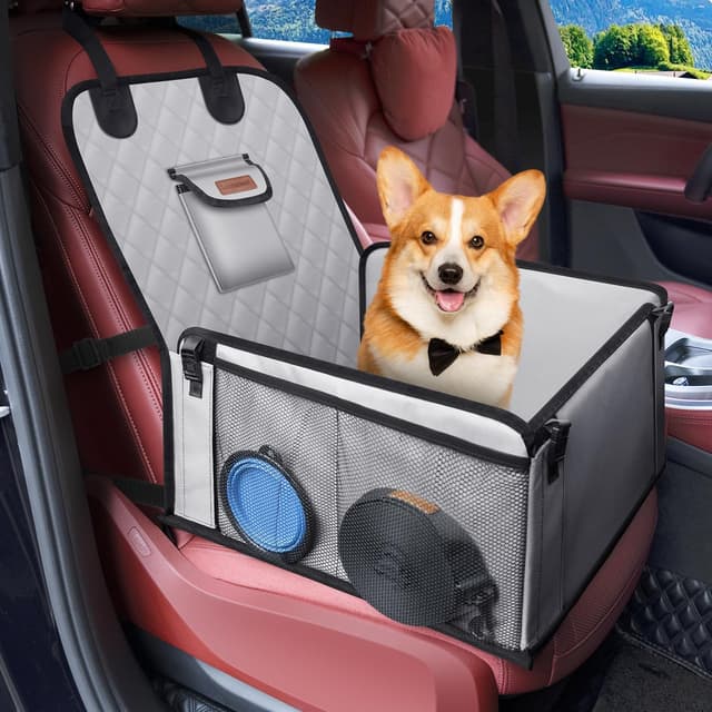 Detalle de Looxmeer Hund Autositz Extra Stabil 600D