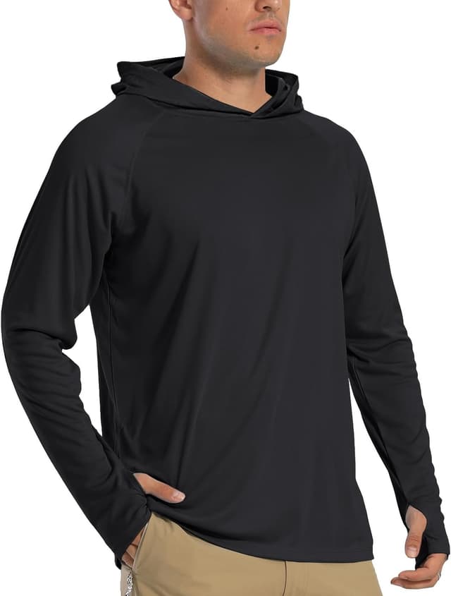 Imagen de TACVASEN Men’s Hoodies UPF 50+ Sun Tee en OfertitasTOP
