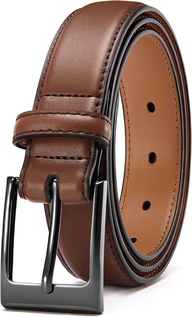 Thumbnail 6 de CHAOREN 3cm Ledergürtel Herren – Ledergürtel für Business & formelle Anlässe (schmal)