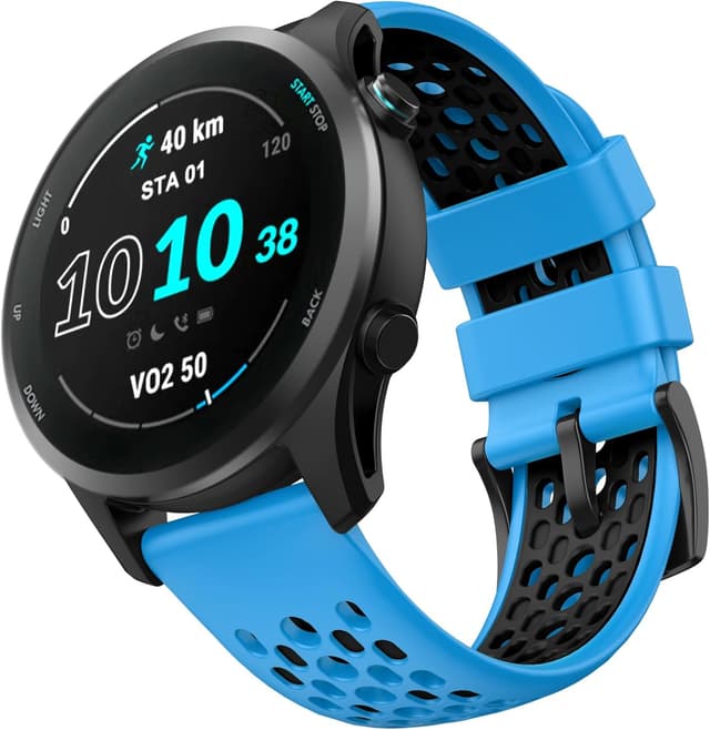 Detalle de 22mm silicone watch strap for OVERSTEP