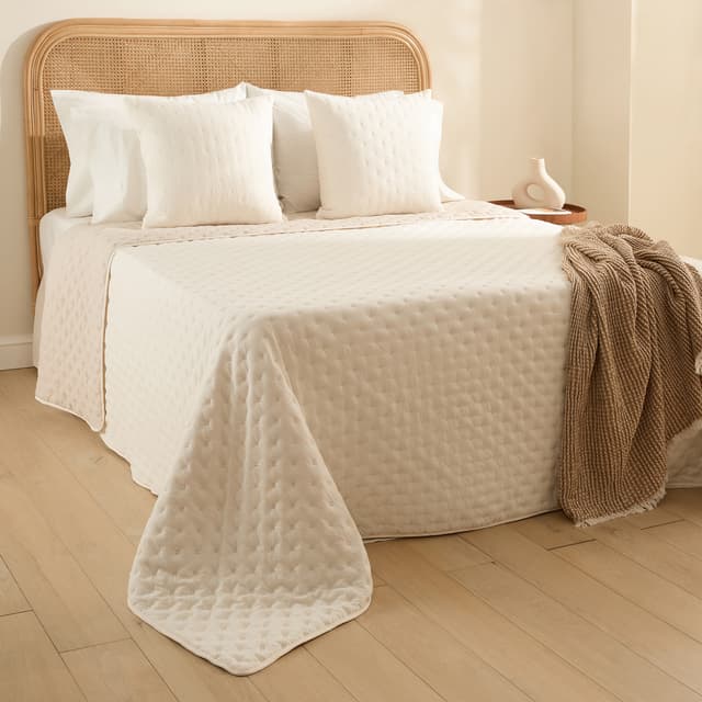 Detalle de Basics El Corte Inglés Edredón reversible Ona