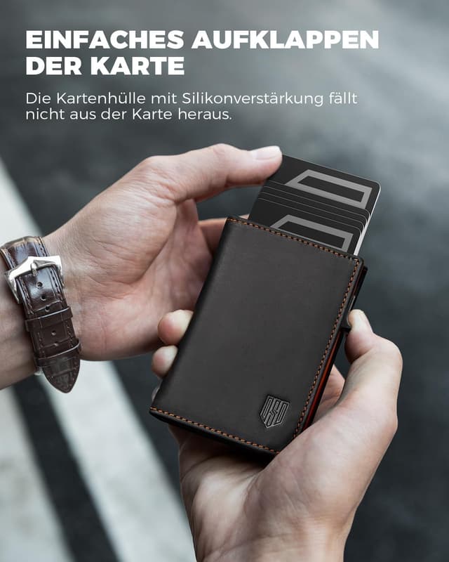 Thumbnail 4 de DODENSHA MagSnap Slim Wallet Herren