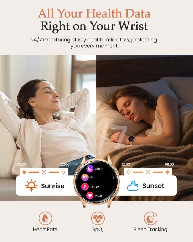 Detalle 2 de AIMIUVEI smartwatch donna 1,27 HD