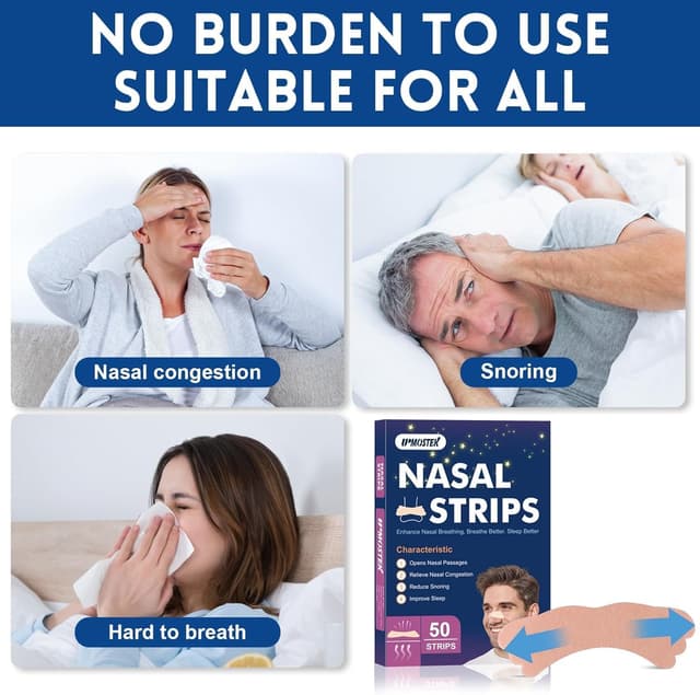 Thumbnail 5 de Lot de 50 bandes nasales anti ronflement