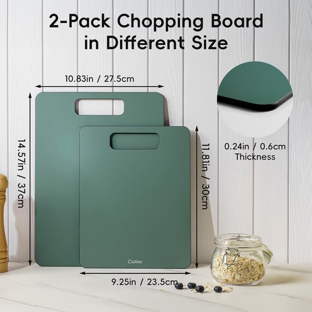 Detalle de Culiex Wood Fibre Chopping Board 2-Pack