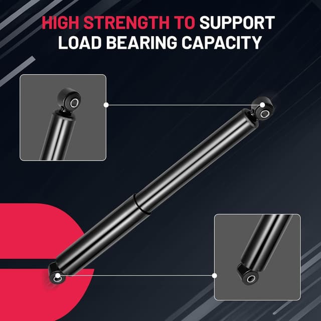 Detalle 2 de BDFHYK 2PCS Rear Shock Absorbers (OE 4345074) for 2007-2018 Chevy Silverado 1500 & 2007-2018 GMC Sierra 1500 Limited (no electronic suspension)