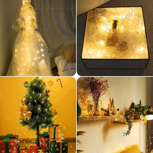 Thumbnail 6 de Bigzom Lichterkette 10 m mit 100 LEDs