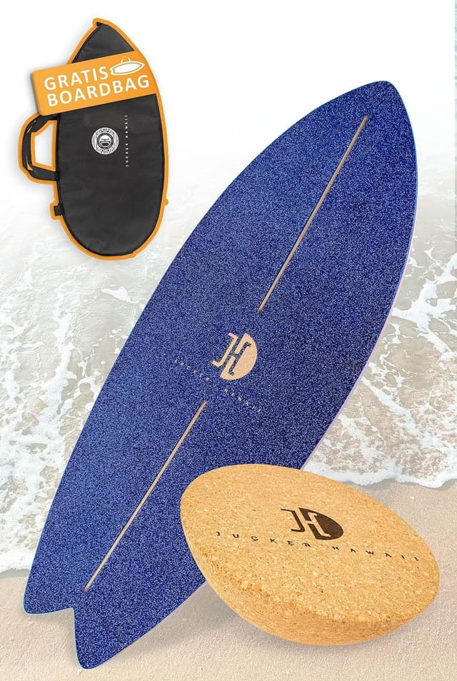 Thumbnail 6 de JUCKER HAWAII Balance Board Ocean Rocker – Balanceboard mit Rocker Shape aus 100% Echtholz