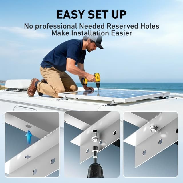 Thumbnail 6 de DOKIO 100W 18V Monocrystalline Solar Panel ⚡