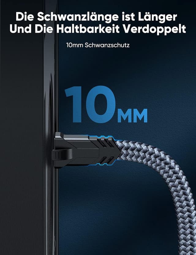 Thumbnail 4 de SNOWKIDS Cat 8 LAN Kabel 5m 40Gbps