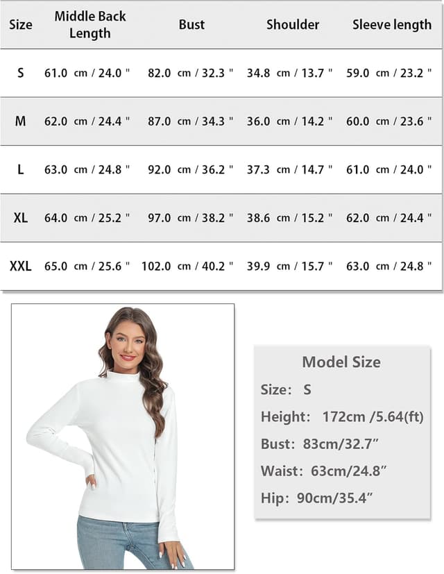 Thumbnail 5 de Aottori Camiseta Térmica Mujer Cuello Alto