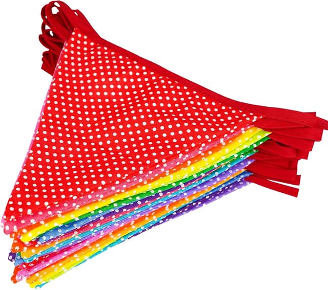 Thumbnail 3 de G2PLUS Beidseitige Wimpel Girlande 10M