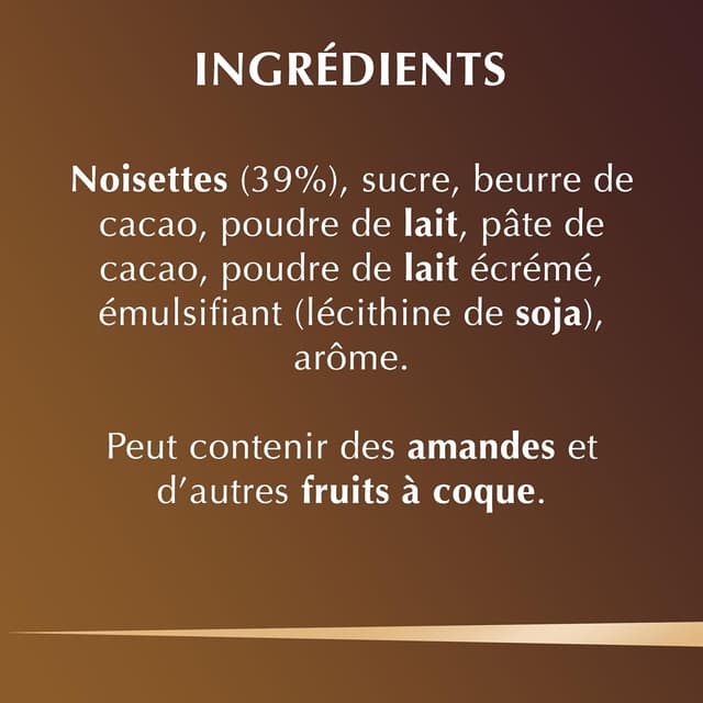 Thumbnail 2 de Lindt NUXOR 700 g chocolat au lait đ«