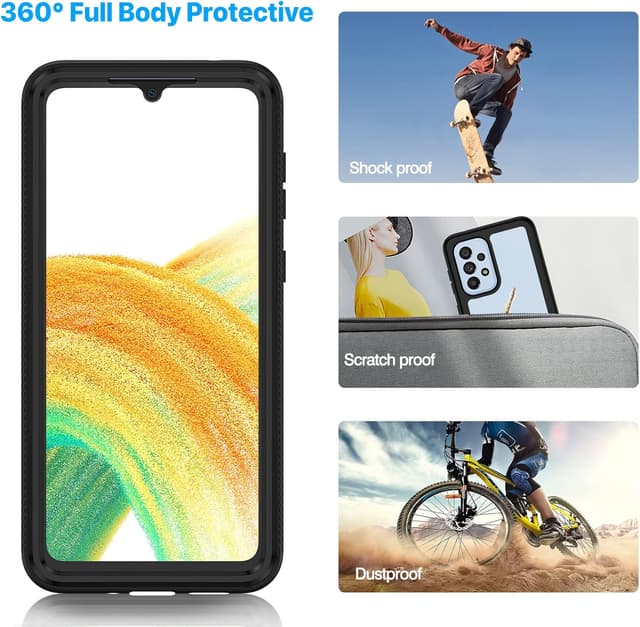 Detalle 2 de CENHUFO Samsung A33 5G Case with Screen Protector